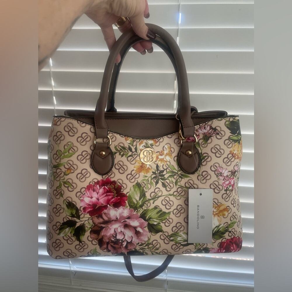 Bandolino handbag long adj shoulder strap